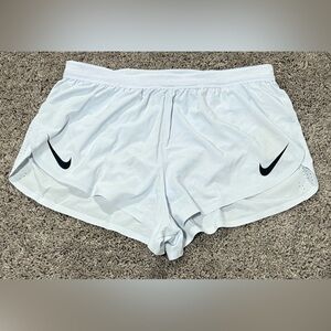 Nike AeroSwift Dri-Fit ADV 2” Running Shorts Grey Briefline Mens Size M